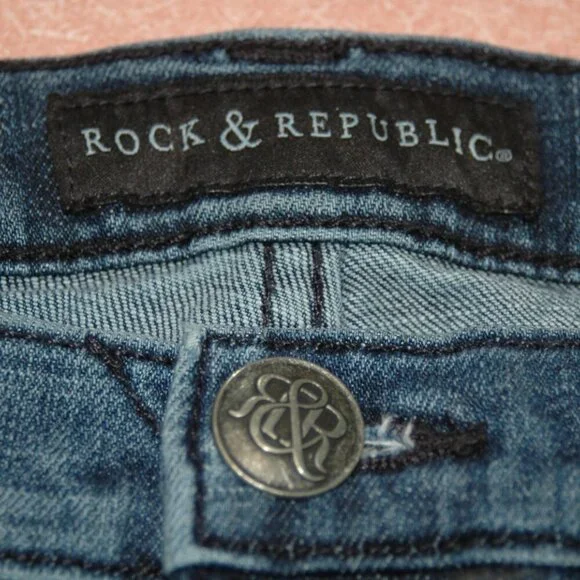 Rock & Republic Jeans Women's Size 10 (32 x 32) - Picture 5 of 9
